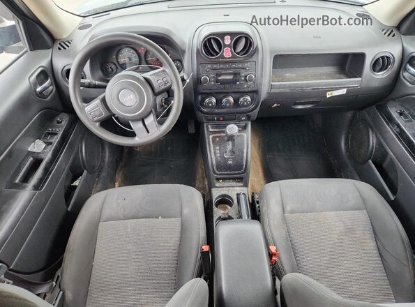 1C4NJRBB9GD556333 2016 JEEP PATRIOT Black Առջևի վահանակի տեսք