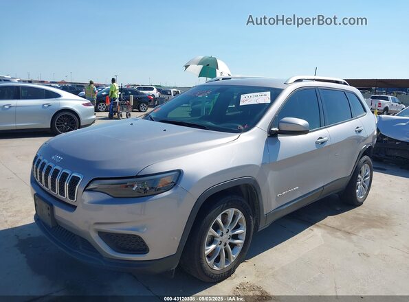 1C4PJLCB0LD528130 2020 JEEP CHEROKEE Silver Front left