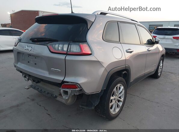 1C4PJLCB0LD528130 2020 JEEP CHEROKEE Silver Rear right