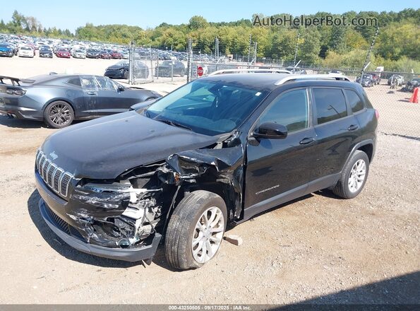 1C4PJLCB0LD569938 2020 JEEP CHEROKEE Black Przód lewy