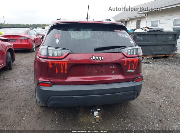 1C4PJLCB0MD116243 2021 JEEP CHEROKEE Maroon 