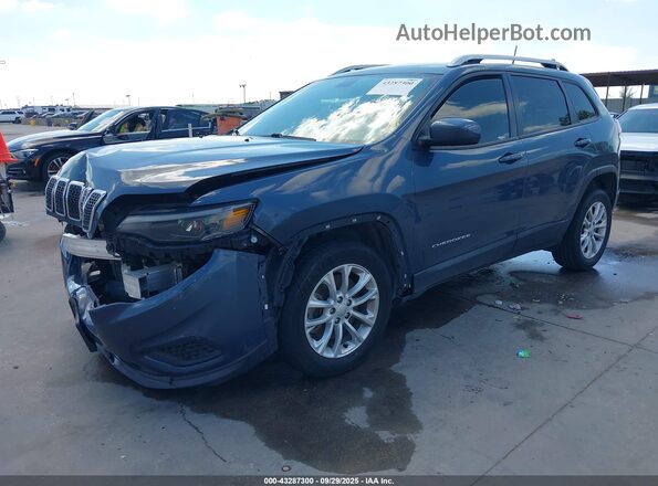 1C4PJLCB3LD619036 2020 JEEP CHEROKEE Gray Առջևի ձախ երեք քառորդ տեսարան