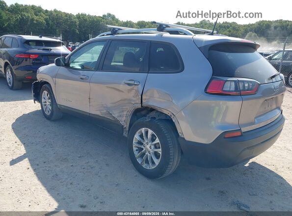 1C4PJLCB4LD652630 2020 JEEP CHEROKEE Silver უკანა მარცხენა