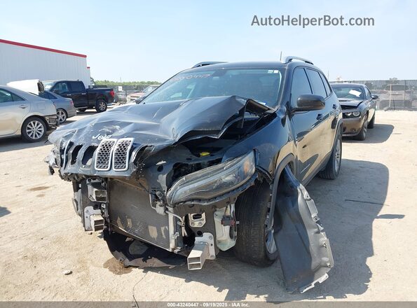 1C4PJLCB6LD624134 2020 JEEP CHEROKEE Black წინა მარცხენა ხედი სამი მეოთხედიდან