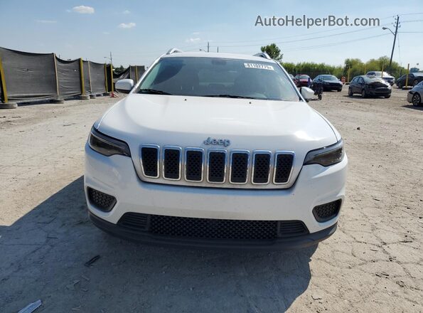 1C4PJLCB7LD615135 2020 JEEP CHEROKEE Белый Вид спереди