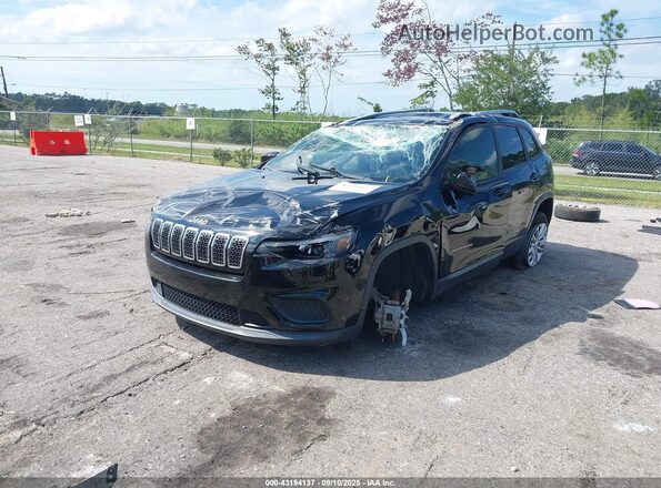 1C4PJLCB9LD620319 2020 JEEP CHEROKEE Black Առջևի ձախ երեք քառորդ տեսարան