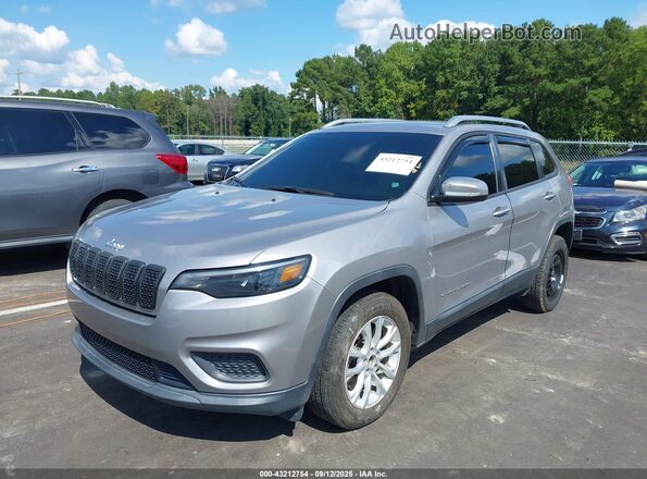 1C4PJLCBXLD618921 2020 JEEP CHEROKEE Silver წინა მარცხენა ხედი სამი მეოთხედიდან