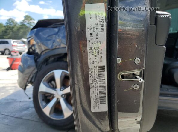 1C4PJLDB0LD524934 2020 JEEP CHEROKEE Gray VIN კოდის სტიკერის ხედი