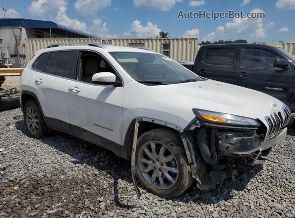 1C4PJLDX6JD585049 2018 JEEP CHEROKEE White 
