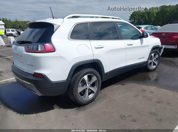 1C4PJLDX9MD119832 2021 JEEP CHEROKEE White Trasero derecho