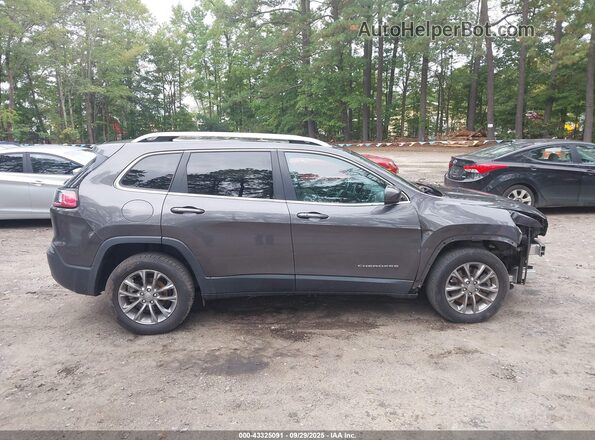 1C4PJLLB2LD511734 2020 JEEP CHEROKEE Gray Սալոնի հետևի տեսք