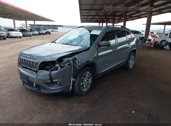 1C4PJLLB2LD547844 2020 JEEP CHEROKEE Gray Vista tres cuartos delantera izquierda