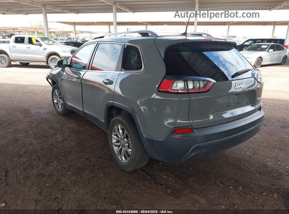 1C4PJLLB2LD547844 2020 JEEP CHEROKEE Gray Trasero izquierdo