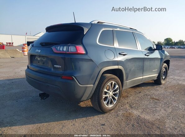 1C4PJLLB6MD145598 2021 JEEP CHEROKEE Синий Задняя правая четверть