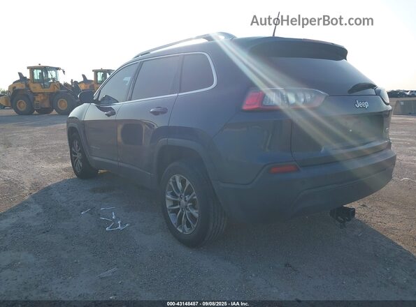 1C4PJLLB6MD145598 2021 JEEP CHEROKEE Синий Задняя левая четверть