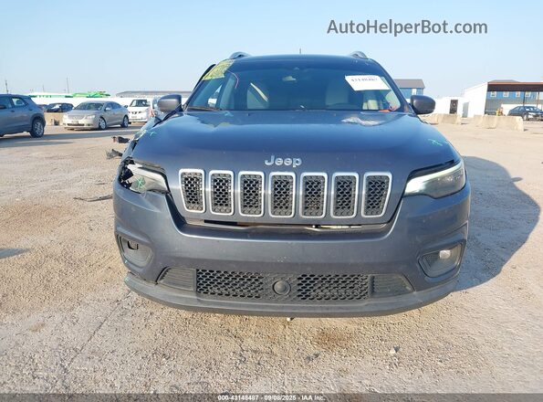 1C4PJLLB6MD145598 2021 JEEP CHEROKEE Синий Вид щитка приборов