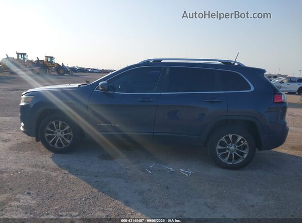 1C4PJLLB6MD145598 2021 JEEP CHEROKEE Синий Панорамный вид салона 360°