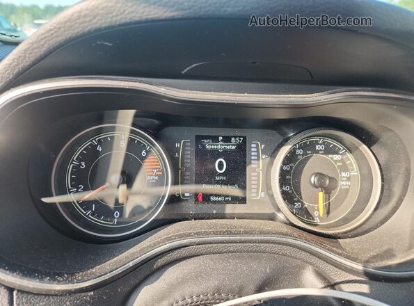 1C4PJLLB6MD214970 2021 JEEP CHEROKEE Purple Widok zestawu wskaźników