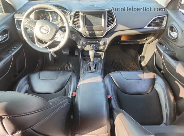 1C4PJLLB6MD214970 2021 JEEP CHEROKEE Purple Widok deski rozdzielczej