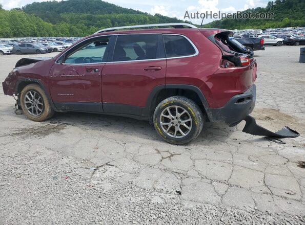 1C4PJLLBXJD616194 2018 JEEP CHEROKEE Maroon 