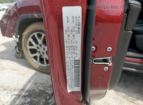 1C4PJLLBXJD616194 2018 JEEP CHEROKEE Maroon 