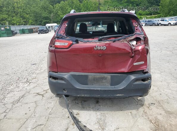 1C4PJLLBXJD616194 2018 JEEP CHEROKEE Maroon 