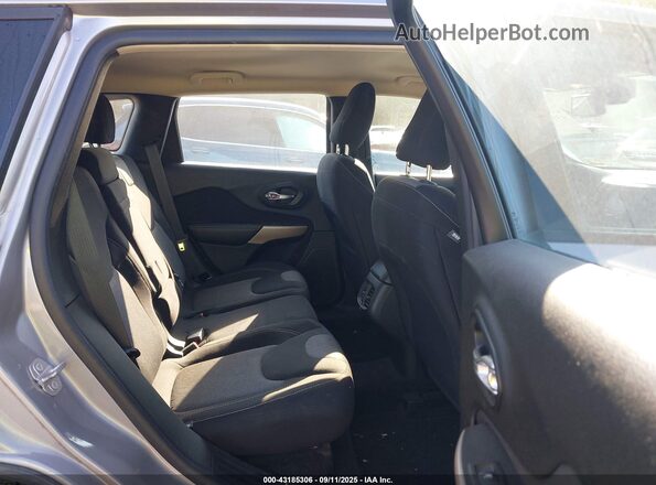 1C4PJMAB3HD220918 2017 JEEP CHEROKEE Gray Vista de la etiqueta del VIN