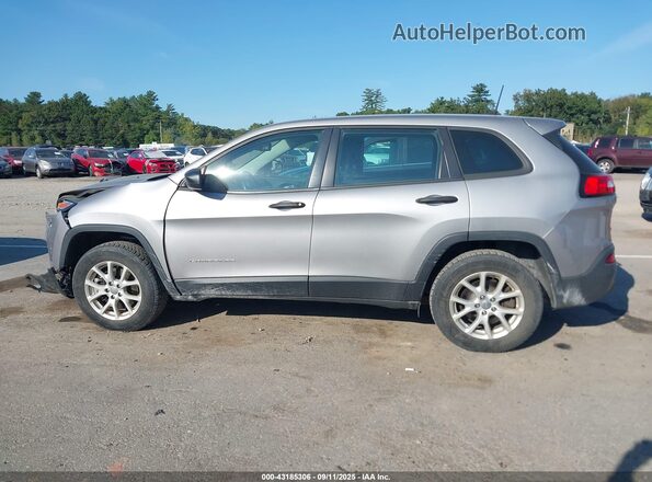1C4PJMAB3HD220918 2017 JEEP CHEROKEE Gray 