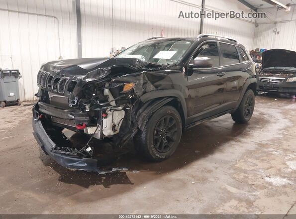 1C4PJMBX1LD627056 2020 JEEP CHEROKEE Черный Передняя левая четверть