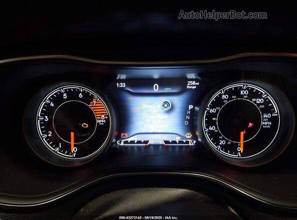 1C4PJMBX1LD627056 2020 JEEP CHEROKEE Черный Вид задних сидений