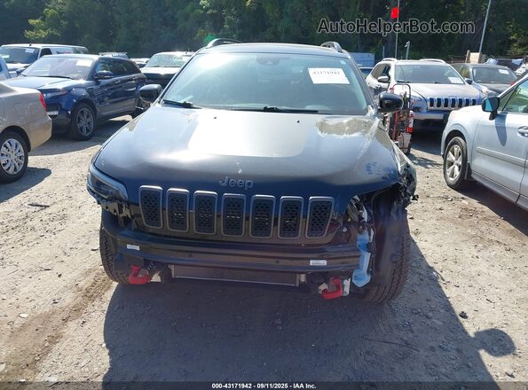 1C4PJMBX1ND548506 2022 JEEP CHEROKEE Black Вид задньої частини салону