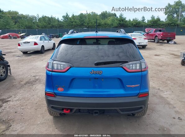 1C4PJMBX2ND522285 2022 JEEP CHEROKEE Синий 
