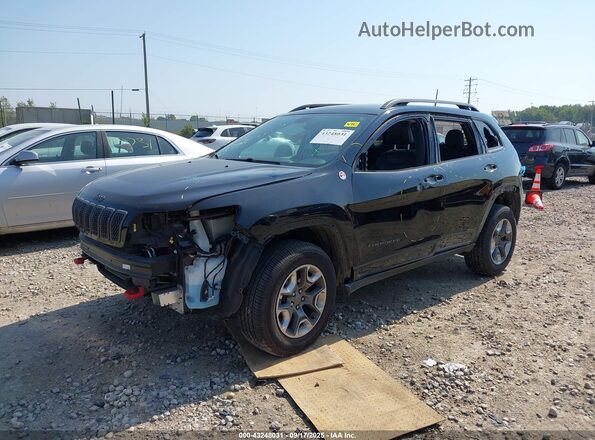 1C4PJMBX7LD643584 2020 JEEP CHEROKEE Black Առջևի ձախ երեք քառորդ տեսարան