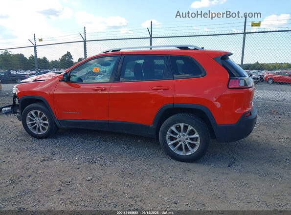 1C4PJMCB3MD148965 2021 JEEP CHEROKEE Orange Սալոնի 360 աստիճան տեսք