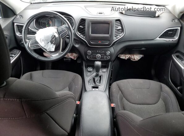 1C4PJMCB6LD540238 2020 JEEP CHEROKEE Blue Dashboard view