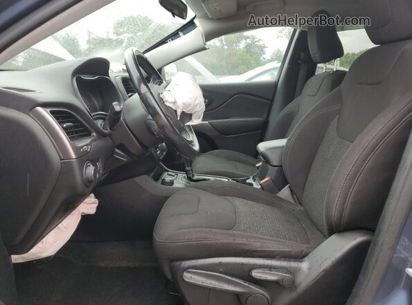 1C4PJMCB6LD540238 2020 JEEP CHEROKEE Blue Front interior view