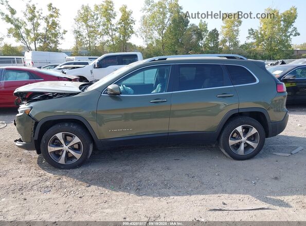 1C4PJMDN2MD162266 2021 JEEP CHEROKEE Green Панорамний вид салону 360°