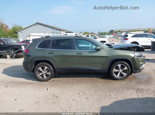 1C4PJMDN2MD162266 2021 JEEP CHEROKEE Green Вид задньої частини салону