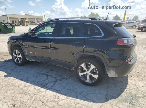 1C4PJMDN4MD163046 2021 JEEP CHEROKEE Black Tył lewy