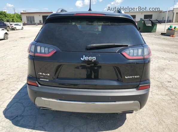 1C4PJMDN4MD163046 2021 JEEP CHEROKEE Black Widok z tyłu