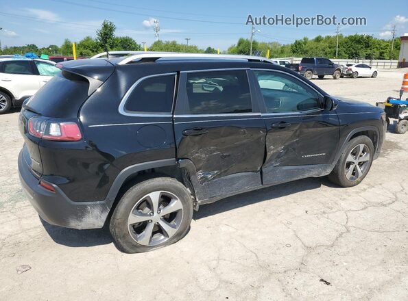 1C4PJMDN4MD163046 2021 JEEP CHEROKEE Black Tył prawy