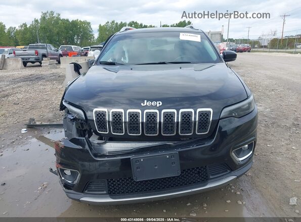 1C4PJMDX1LD503950 2020 JEEP CHEROKEE Black Widok wnętrza z tyłu
