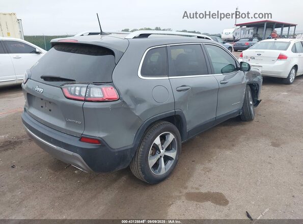 1C4PJMDX1MD201382 2021 JEEP CHEROKEE Gray უკანა მარჯვენა