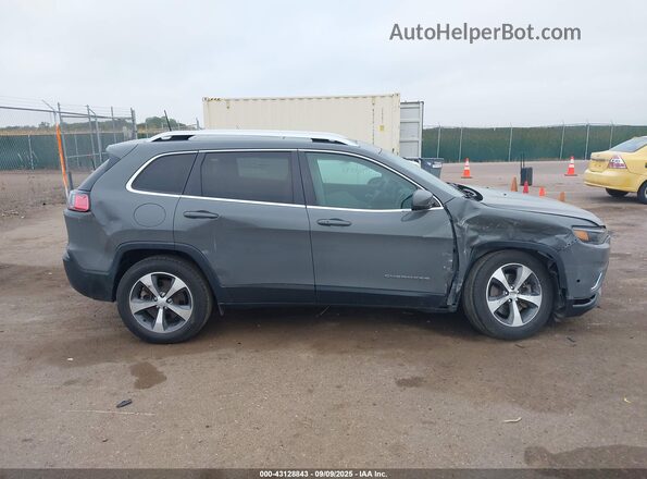 1C4PJMDX1MD201382 2021 JEEP CHEROKEE Gray უკანა სალონის ხედი