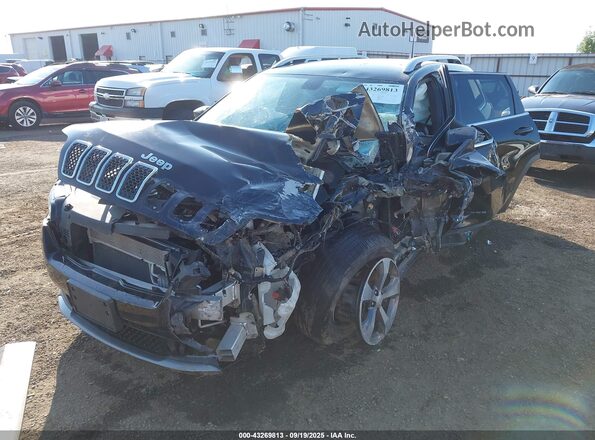 1C4PJMDX2KD429744 2019 JEEP CHEROKEE Black Առջևի ձախ երեք քառորդ տեսարան
