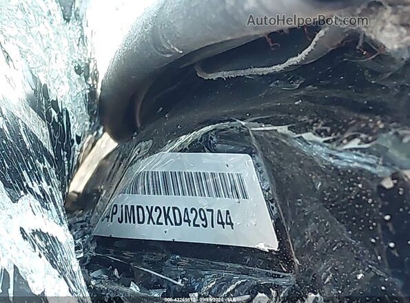 1C4PJMDX2KD429744 2019 JEEP CHEROKEE Black Շարժիչի բաժամունքի տեսք