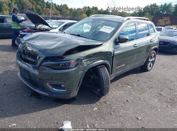 1C4PJMDX2MD229403 2021 JEEP CHEROKEE Green Przód lewy
