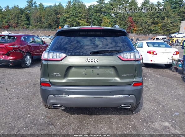 1C4PJMDX2MD229403 2021 JEEP CHEROKEE Green 