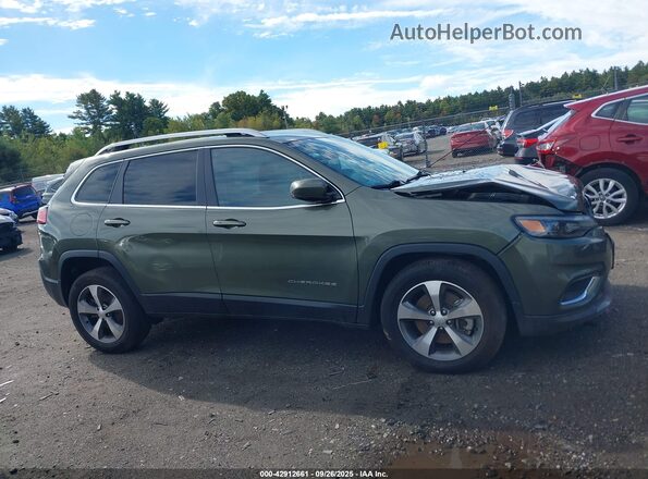 1C4PJMDX2MD229403 2021 JEEP CHEROKEE Green Widok wnętrza z tyłu