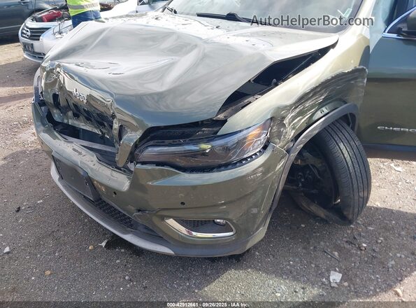 1C4PJMDX2MD229403 2021 JEEP CHEROKEE Green Widok z przodu